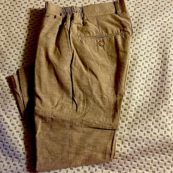 Boys Size 7 NWOT Brand-GIOBERTI linen pants - Picture 2 of 2